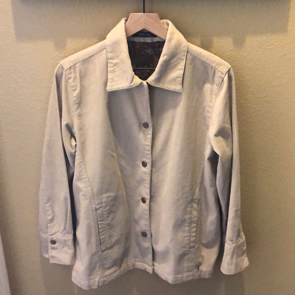 Stretch coat like new! Size-M